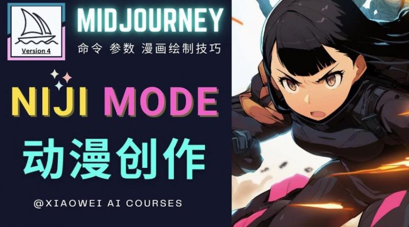 使用MIDJOURNEY的NIJI模式,绘制专业级的动漫作品,多重风格可选-萝卜兔资源站