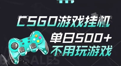 25年CSGO游戏搬砖，全自动挂G，不需要玩游戏，手机操作日入3张(不是汇率搬砖)【揭秘】-萝卜兔资源站