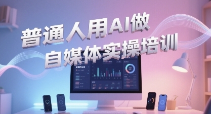 普通一个人用AI做自媒体，助你轻松开启AI自媒体创作之路-萝卜兔资源站