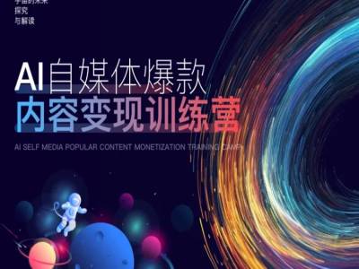 AI自媒体爆款内容变现训练营，20%底层逻辑，60%实操方法，20%案例拆解(即学即用)-萝卜兔资源站
