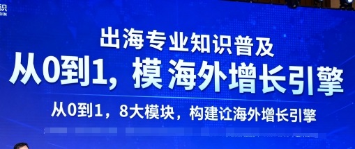 出海专业知识普及，从0到1，8大模块构建你的海外增长引擎-萝卜兔资源站