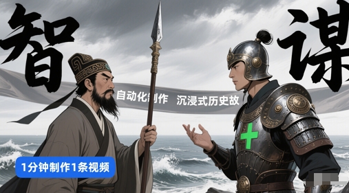 扣子工作流一键生成沉浸式历史故事，一天工作量，3分钟搞定-萝卜兔资源站