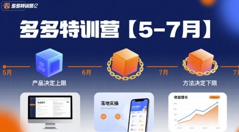 多多特训营【5-7月】产品决定上限，方法决定下限，各种玩法技巧落地实操-萝卜兔资源站