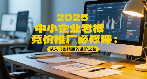 2025中小企业老板竞价推广必修课：从入门到精通的进阶之路-萝卜兔资源站