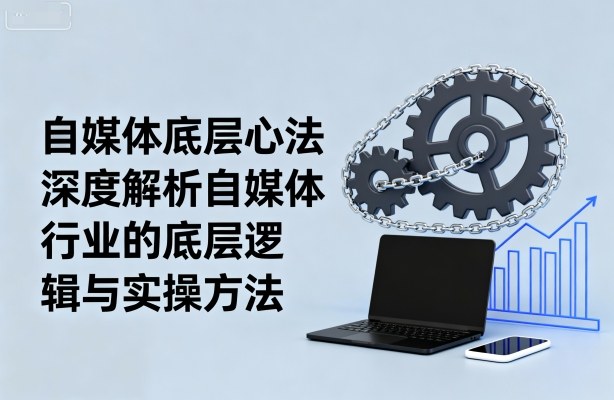 自媒体底层心法，深度解析自媒体行业的底层逻辑与实操方法-萝卜兔资源站