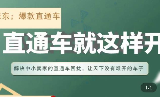 冠东·淘系直通车保姆级教程，全面讲解直通车就那么简单【揭秘】-萝卜兔资源站