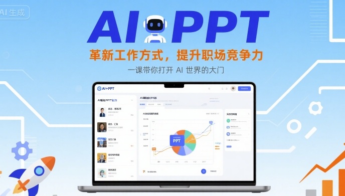 AI+PPT：革新工作方式，提升职场竞争力，一课带你打开 AI 世界的大门-萝卜兔资源站