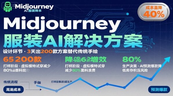 AI在服装领域的运用，使用midjourney做服装辅助企业降低成本-萝卜兔资源站