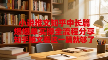小说推文知乎中长篇爆单实操全流程分享，知乎推文看这一篇就够了-萝卜兔资源站