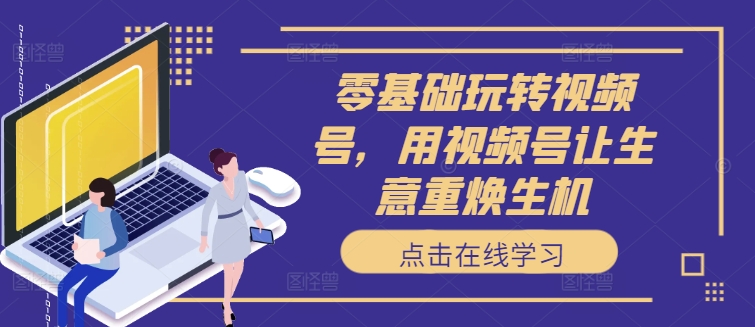 零基础玩转视频号，用视频号让生意重焕生机-萝卜兔资源站