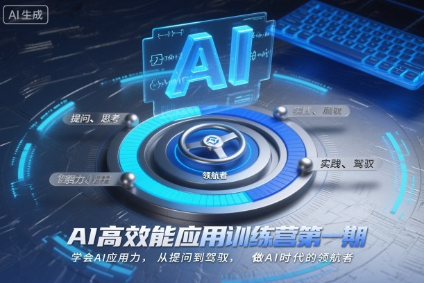 AI高效能应用训练营第一期，学会AI应用力，从提问到驾驭，做AI时代的领航者-萝卜兔资源站