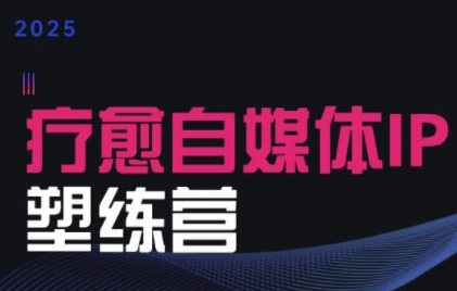 2025治愈自媒体IP训练营，专为疗愈领域从业者打造-萝卜兔资源站