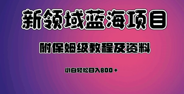 虚拟资源蓝海领域新项目，轻松日入800＋，附保姆级教程及资料-萝卜兔资源站