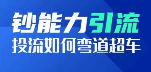 钞能力引流：投流如何弯道超车，投流系数及增长方法，创造爆款短视频-萝卜兔资源站