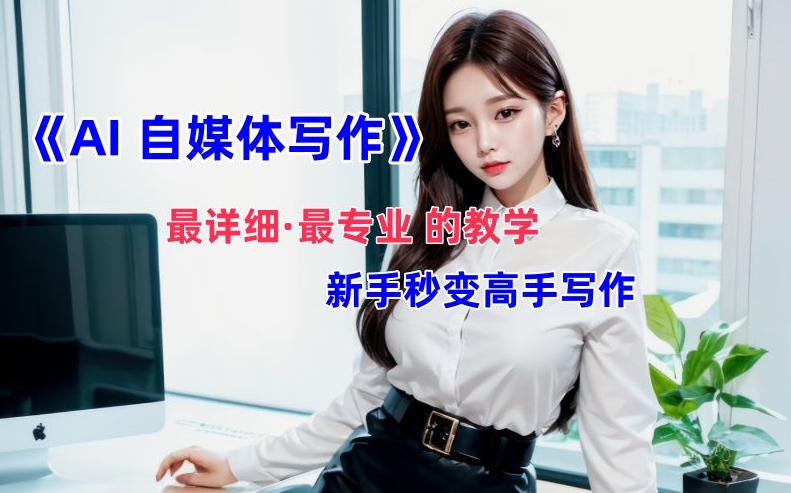 AI自媒体文章创作全网最详细教程，新手秒变写作高手，多方位发展-萝卜兔资源站
