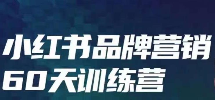 小红书品牌60天训练营第6期，GMV2亿级品牌老板都在学，教会你内容营销底层逻辑-萝卜兔资源站