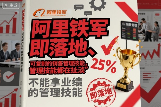 阿里铁军即落地、可复制的销售管理技能,不能拿业绩的管理技能都在扯淡-萝卜兔资源站