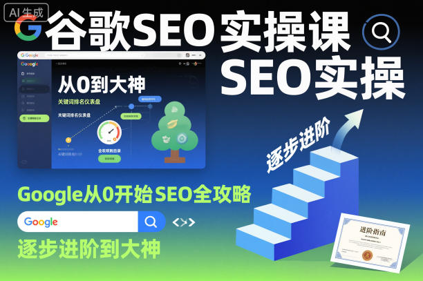 谷歌SEO实操课,Google从0开始SEO全攻略,逐步进阶到大神-萝卜兔资源站
