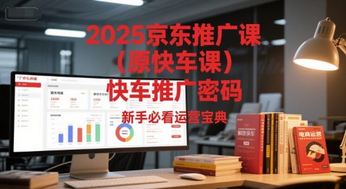 2025京东推广课（原快车课）解锁京东快车推广密码，新手必看运营宝典-萝卜兔资源站