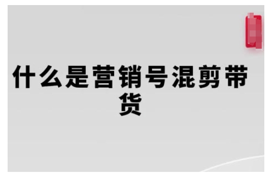营销号混剪带货，从内容创作到流量变现的全流程，教你用营销号形式做混剪带货-萝卜兔资源站