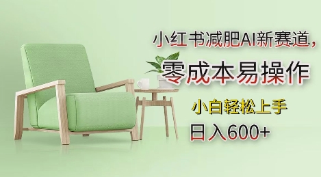 小红书减肥AI新赛道，零成本易操作，日入多张，小白轻松上手【揭秘】-萝卜兔资源站