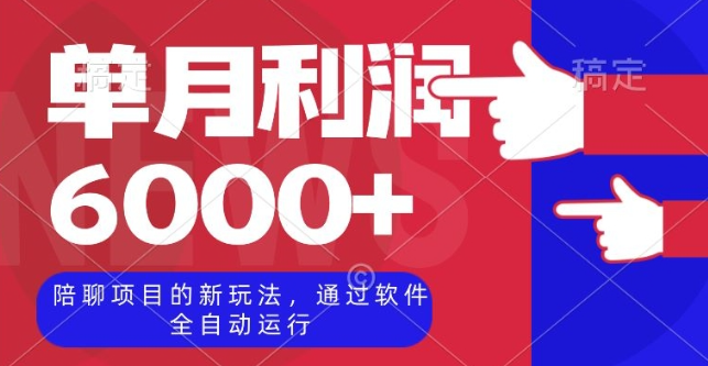 陪聊项目的新玩法，通过软件全自动运行，单月利润6000+【揭秘】-萝卜兔资源站