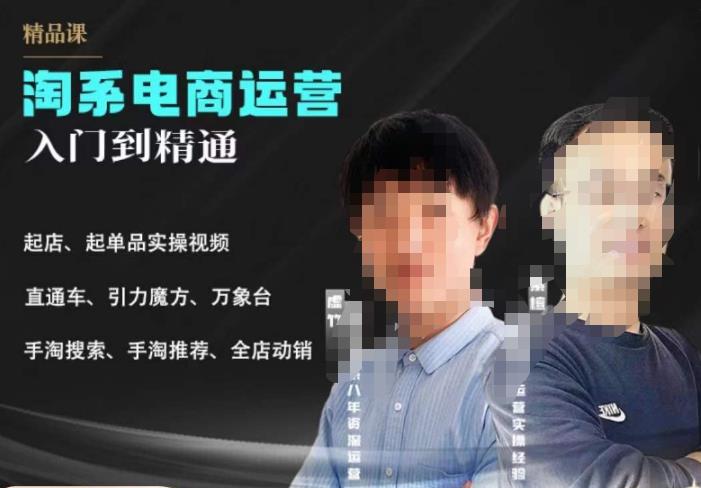 2023手淘搜索实操课+体系化课程，​起店起单品实操视频课程-萝卜兔资源站