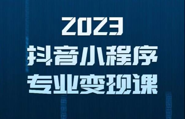 2023年抖音小程序变现保姆级教程，0粉丝新号，无需实名，3天起号，第1条视频就有收入-萝卜兔资源站