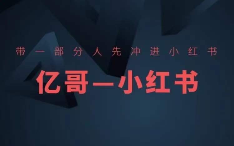 ​​带一部分人先冲进小红书，小红书开店、选品、爆款裂变-萝卜兔资源站