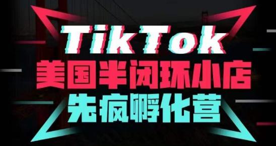 疯人院·TikTok美国半闭环小店孵化营，抢占TikTok美国蓝海市场，开店、运营、带货、投流全实操【揭秘】-萝卜兔资源站