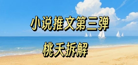 小说推文项目操作全流程第三弹，0粉就能做，门槛低非常适合新手-萝卜兔资源站