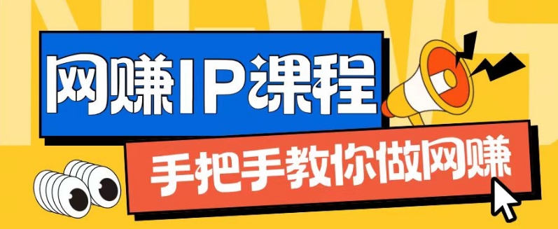 ip合伙人打造1.0，从0到1教你做网创，实现月入过万【揭秘】-萝卜兔资源站