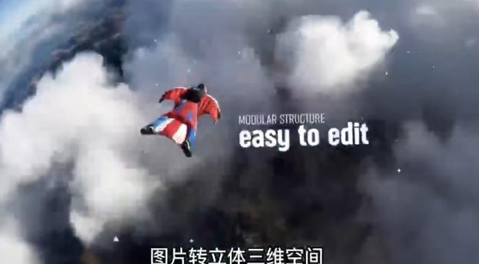AE脚本-平面图片转3d三维视差动画Projection 3D v3.08（有教程视频）-萝卜兔资源站