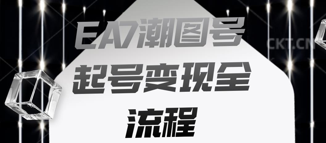 EA7潮图号起号变现全流程，快速起号飞速涨粉【揭秘】-萝卜兔资源站