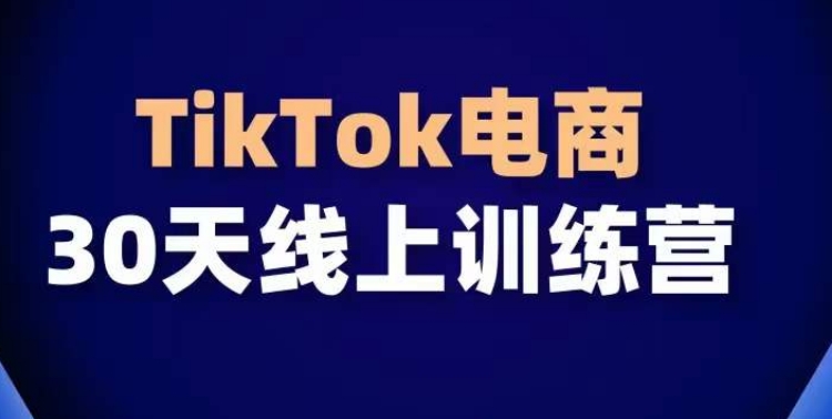 TikTok电商带货30天线上课，不可错过的全球流量洼地！-萝卜兔资源站