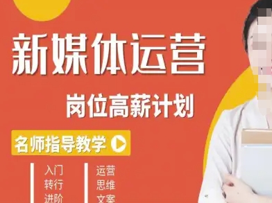 新媒体运营高薪升核培养计划，入门-转行-进阶-萝卜兔资源站